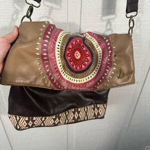 Desigual Troquelados Flecos Cross Body Bag GUC